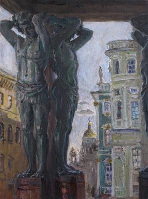 They are standing. Korolev Leonid