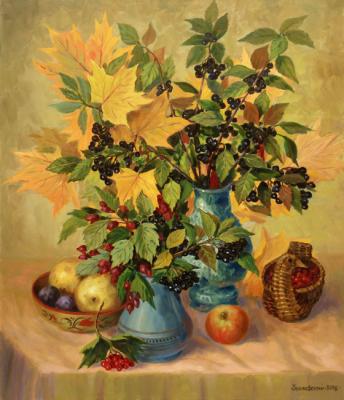 Motley autumn bouquet. Zrazhevsky Arkady