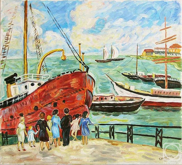 Krasovskaya Tatyana. Wharf