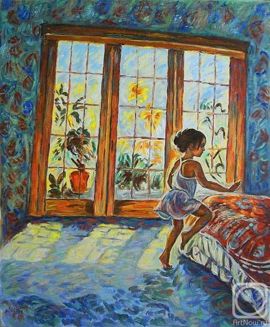 Krasovskaya Tatyana. At the window