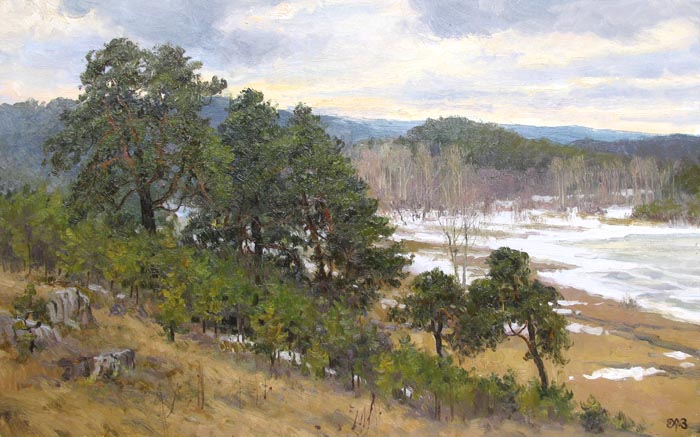 Efremov Alexey. April evening