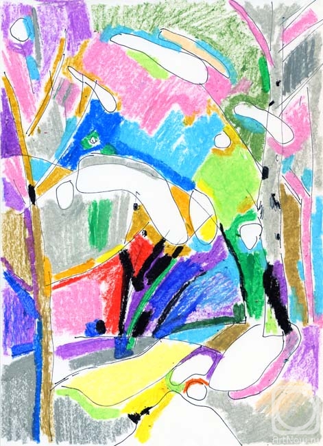 Dovnich Natalia. Last Snow #2