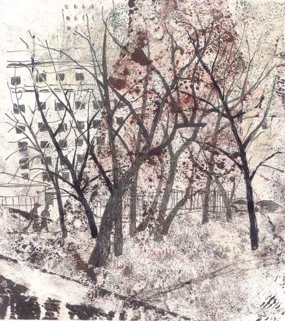 Karaceva Galina. Moscow April