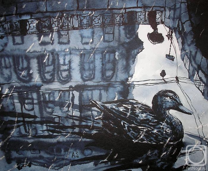 Zuev Aleksey. Duck from Saint-Petersburg