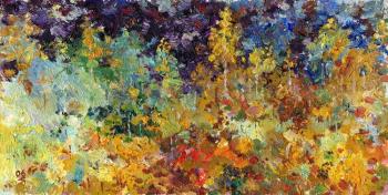 Oh the sky was breathing in autumn...