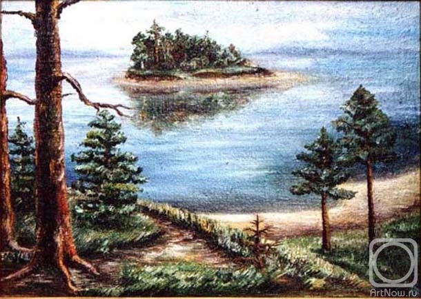 Stolyarov Vadim. An island on the Volga