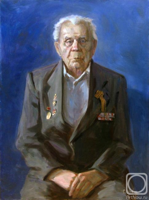 Utkin Eugeny. Kivaev Pavel Ivanovich. Veteran of the Second World War