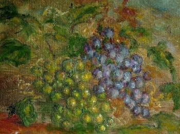 The heavy smell of blue grapes...