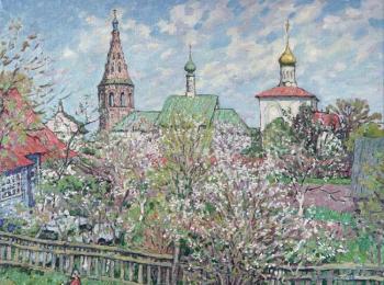 The flowering garden. Komarov Alexandr