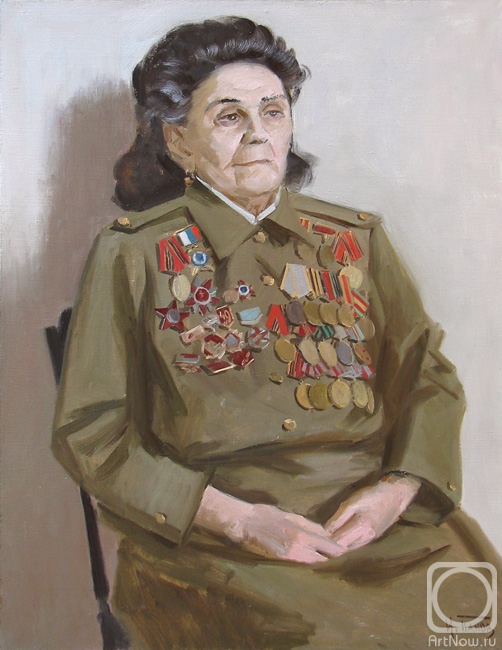 Panov Igor. The veteran of the Second World War of Turgelja Alexander Filippovna