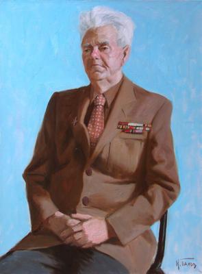 The veteran of the Second World War Zharkov Alexey Fedorovich. Panov Igor