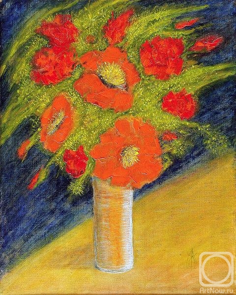 Zheltysheva Ljubov. Earth flowers