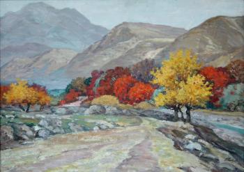 Sylik in the autumn (Mountain Of Uzbekistan). Petrov Vladimir
