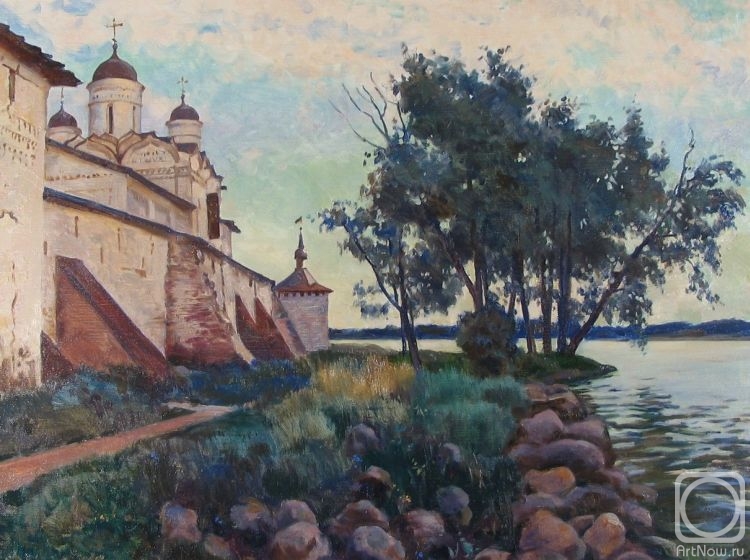 Lapovok Vladimir. At Siver lake. Kirillov Monastery