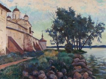 At Siver lake. Kirillov Monastery