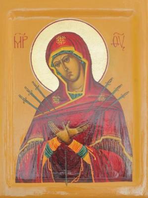 Blessed Virgin Mary of the Seven Arrows. Vozzhenikov Andrei