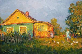 Картина «Домик в деревне...»