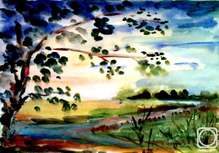 Stolyarov Vadim. The water color sketch 4