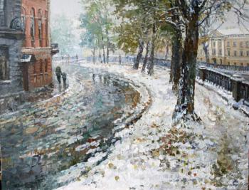 036. The first snow. Lyakhovich Sergey