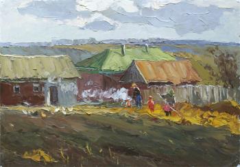 Aprel .vesennie hlopoti. Vilkova Elena