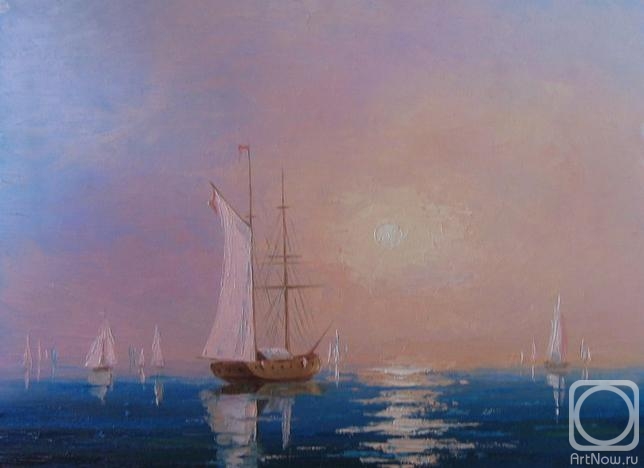 Panjukov Alexander. White sail