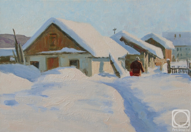 Panov Igor. Small town suburb