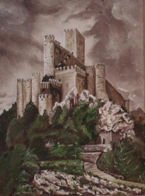 Castle Almansa Albacete. Lambeva Valentina