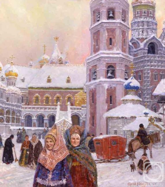 Glushkov Sergey. Moscow Kremlin. The 17th century