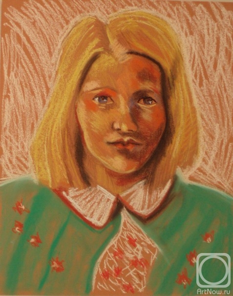 Lukaneva Larissa. 276 (portrait of a girl)