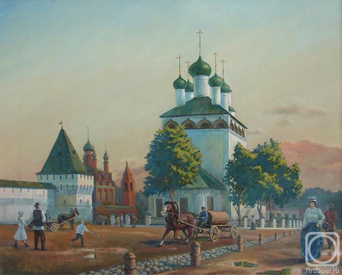 Simonov Aleksei. The area of the Epiphany in Yaroslavle.19vek