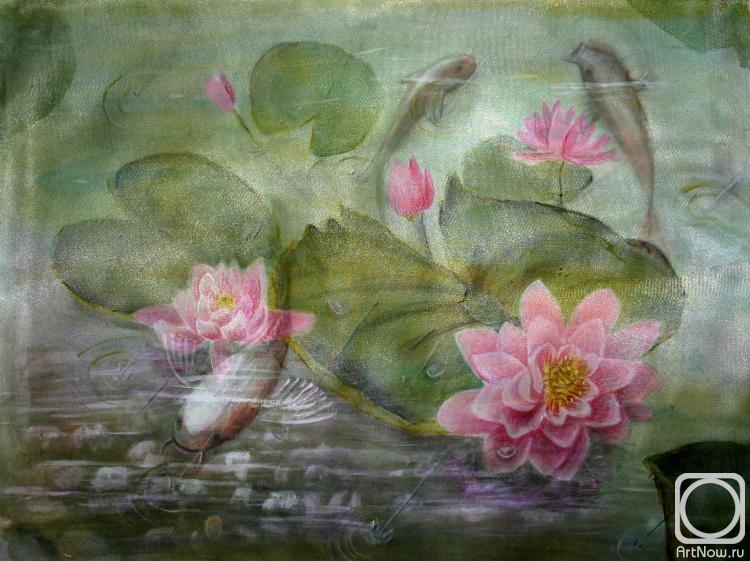 Kudryashov Galina. Lotuses and catfishes