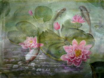 Lotuses and catfishes. Kudryashov Galina