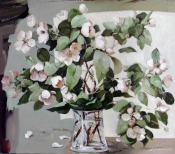 Blossoming quince. Kovalenko Lina
