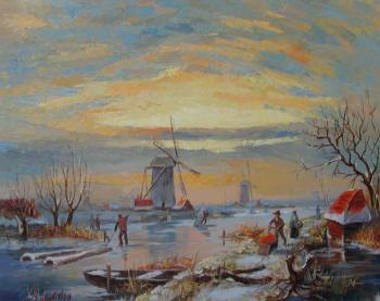 Winter efforts. Panjukov Alexander