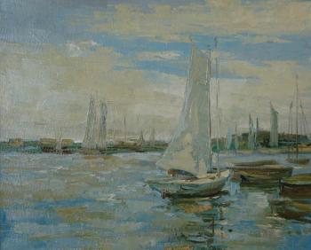 sailing vessel. Panyukova Nina