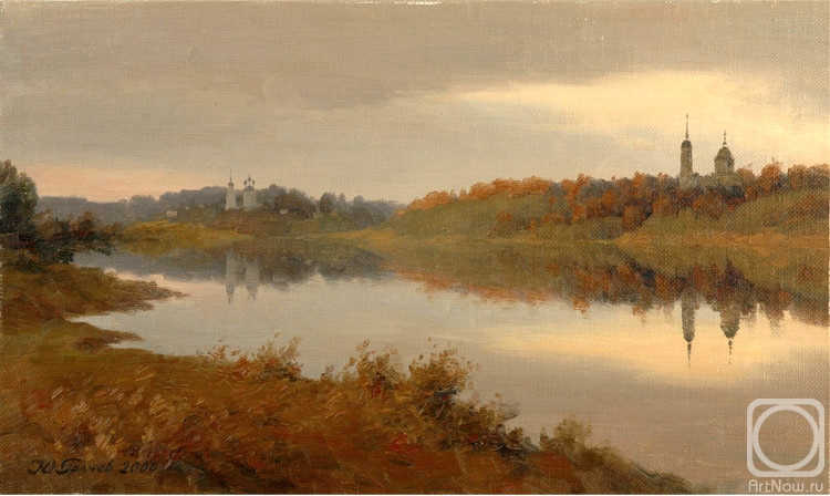Grachev Juri. Autumn on the river Oka