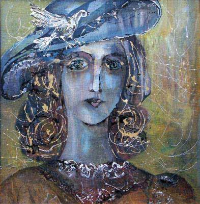 Portrait of an unknown Woman. Pomelova Innesa