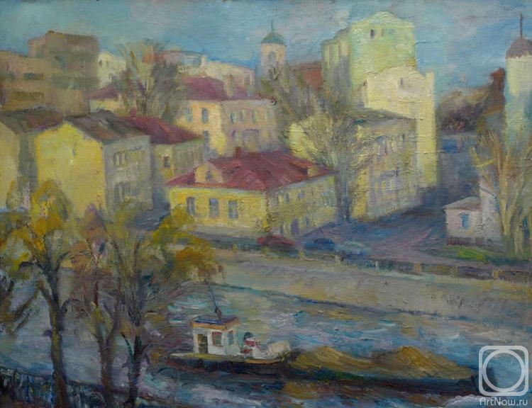 Kalmykova Yulia. Pottery embankment