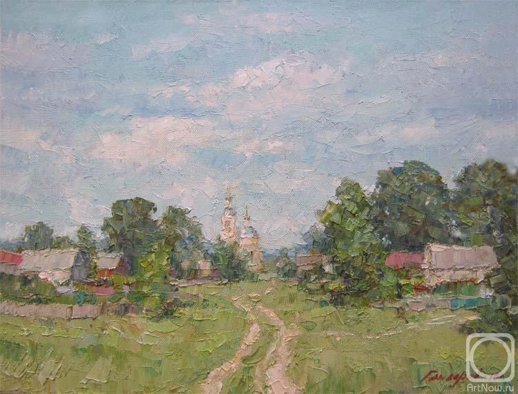 Gaiderov Michail. Summer in the countryside (etude)