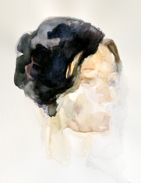 Fayvisovich Aleksandr. Watercolor (etude 7)