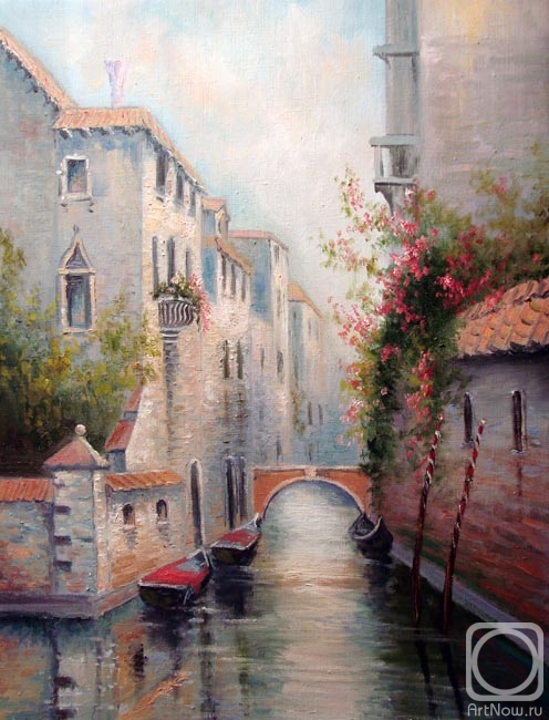 Grokhotova Svetlana. Venice. Rio di Palazzo Canal
