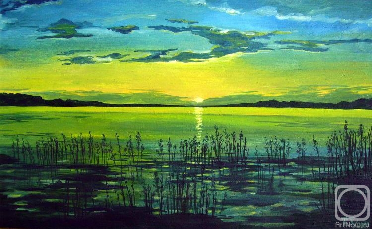 Kalikov Timur. Quiet sunset