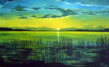 Kalikov Timur Anatolievich. Quiet sunset