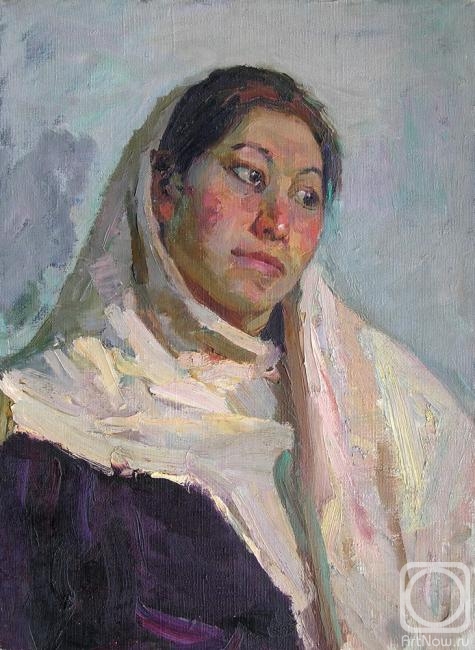 Stukoshin Feudor. Girl with shawl