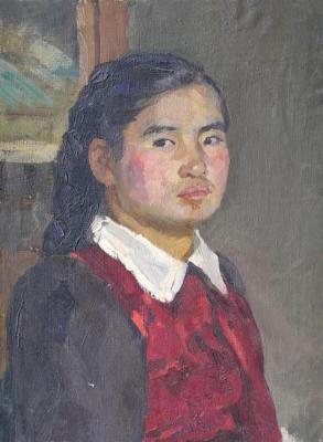 Portrait of Girl. Stukoshin Feudor