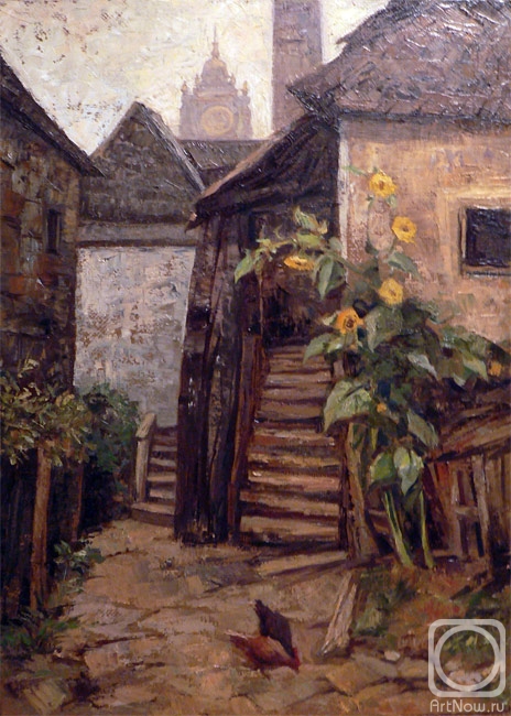 Polikarpova Anna. The sunflowers in Durnshtein
