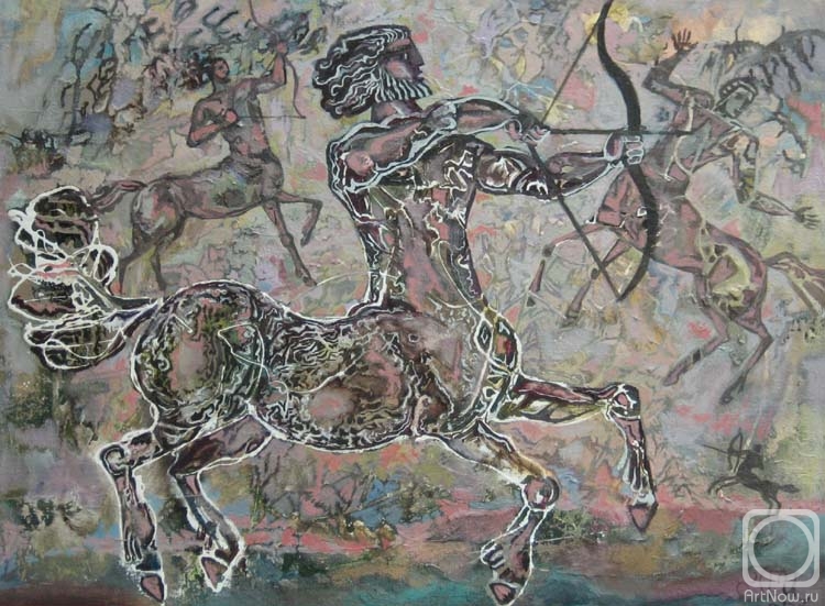 Pomelova Innesa. Battle of the centaurs