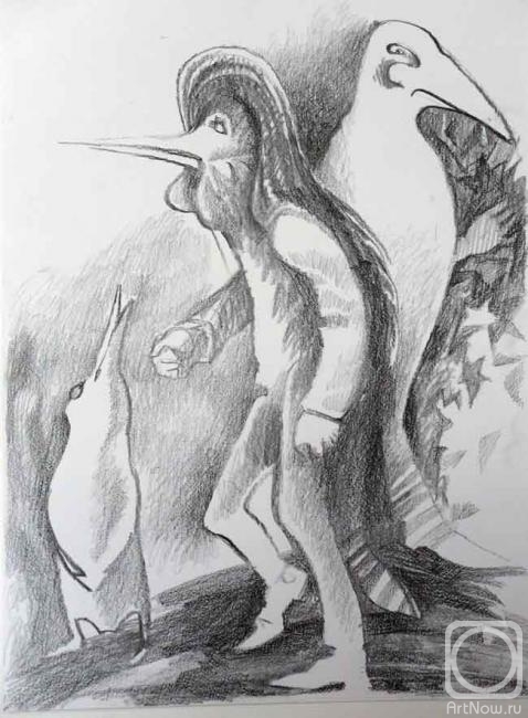 Petrov Valery. From the life of birds