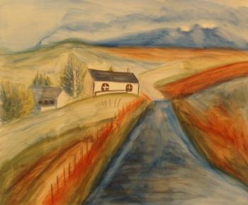289 (Scottish landscape). Lukaneva Larissa