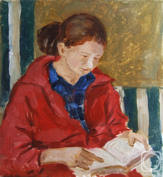 Chernov Alexey. Red shirt